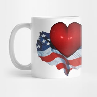 Love My Country Mug